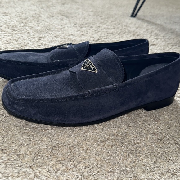 Authentic PRADA slip on loafer men's size 10 - Picture 4 of 8